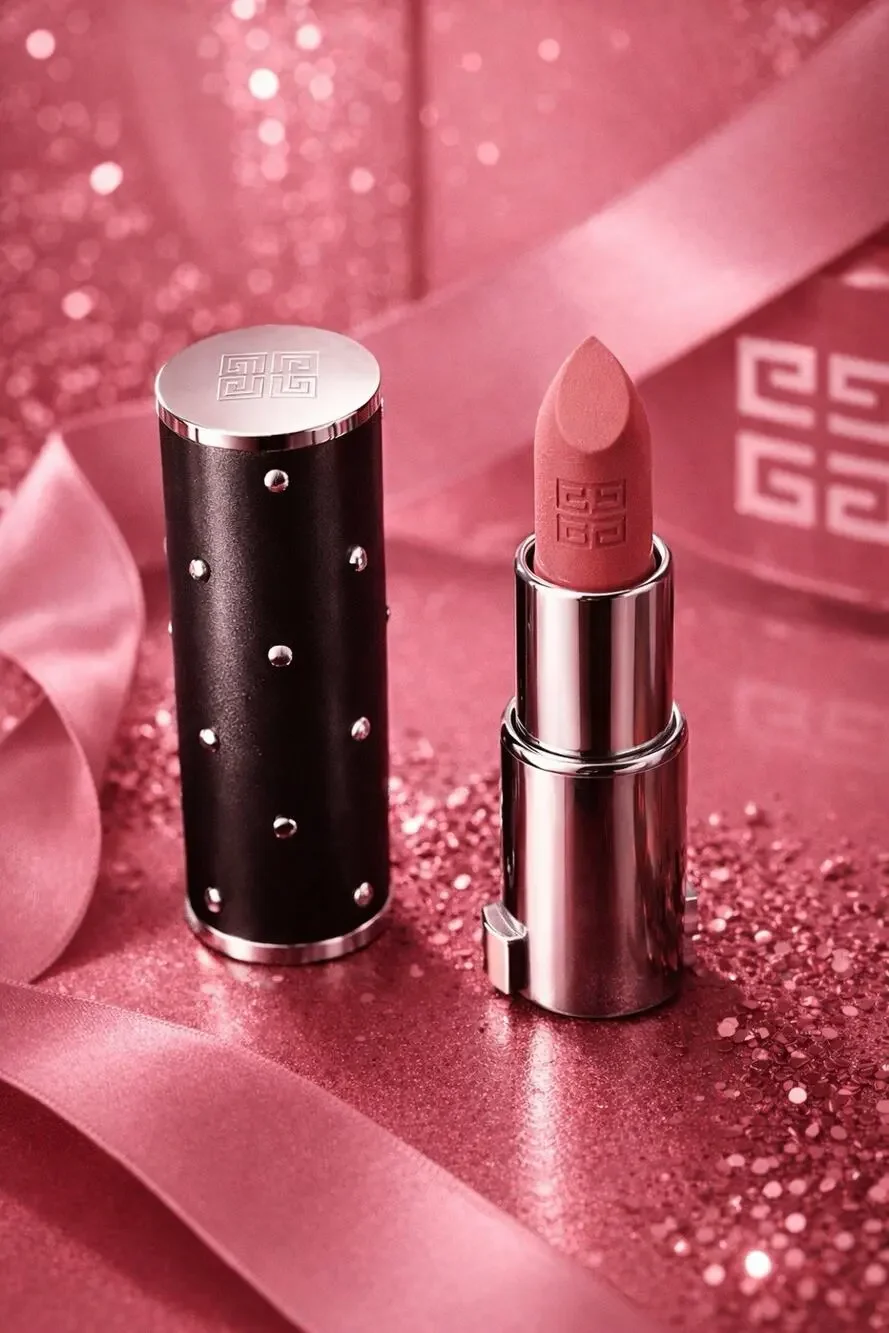 RARE Givenchy Le Rouge Sheer Velvet 23 Rose Dentelle Pink Refillable Matte